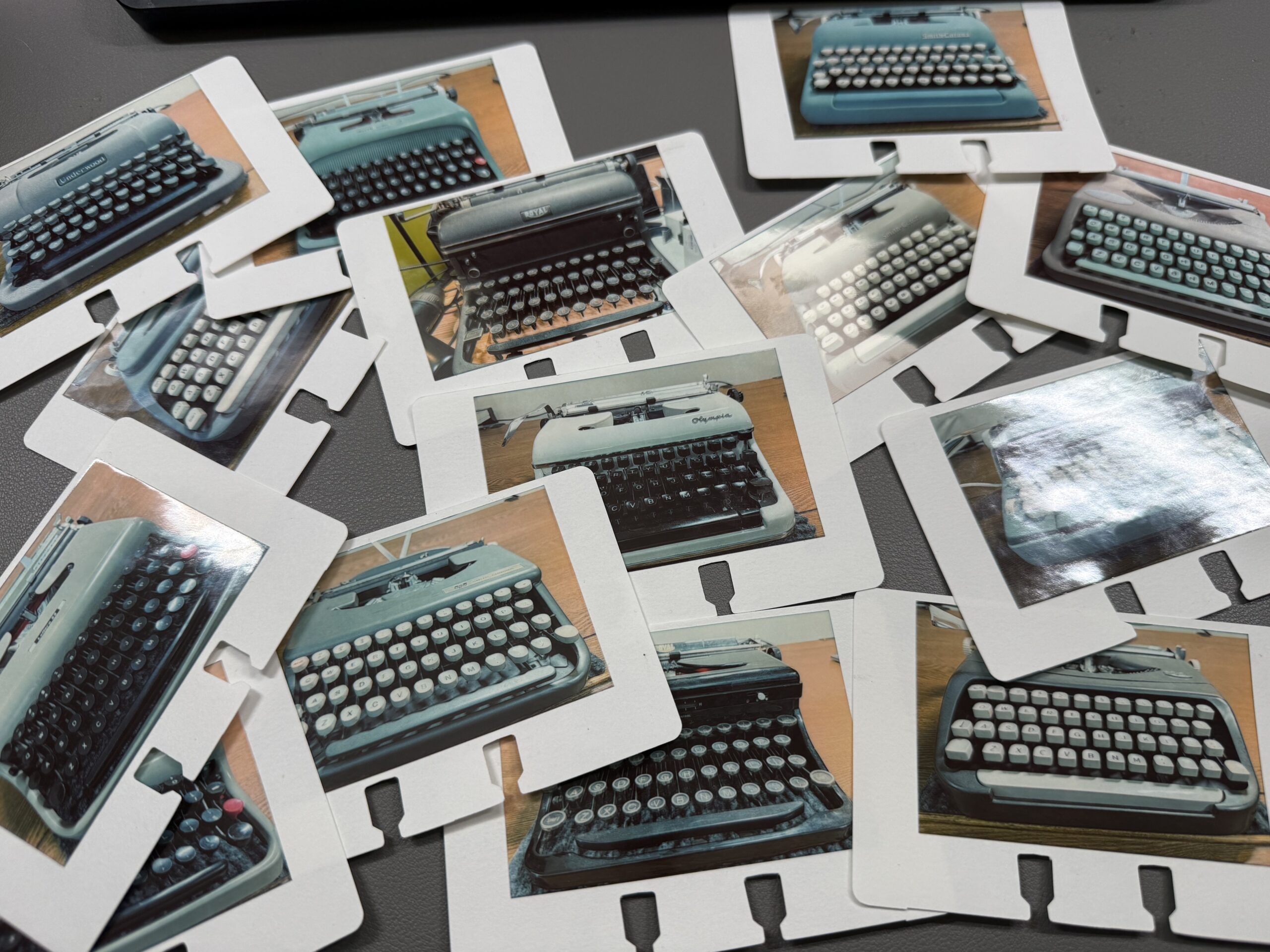 A Different Type Of Col-O-Dex Swatching For Pens And Typewriters
