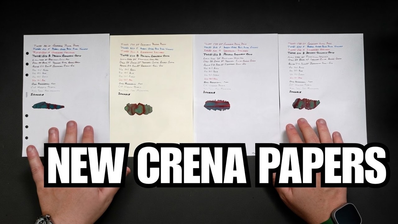New Crena Papers from Soe and Soe | First Impressions